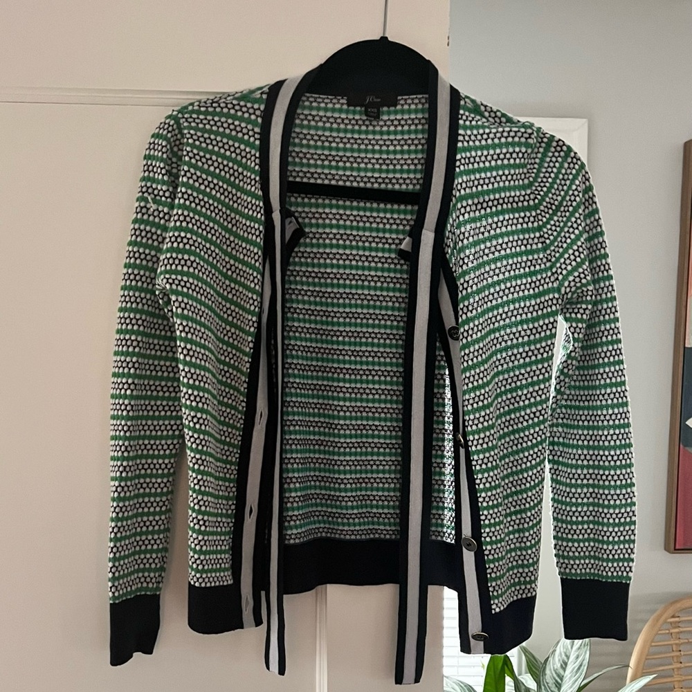 J crew cardigan xxs